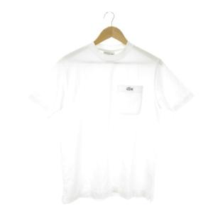 Tシャツ 3 CLASSIC FIT 白 ホワイト 半袖 ラウンドネック 胸ポケット ロゴ刺繍 /CK27