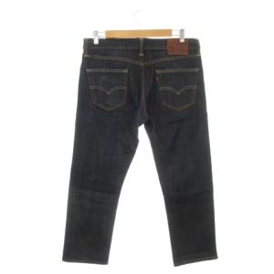 Levi's 511 デニム ジーンズ セルビッジ 青耳 W34 L32 ネイビー