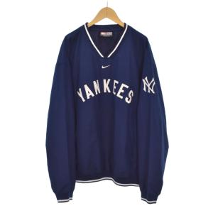 NewYork Yankees プルオーバー L ネイビー ECE003