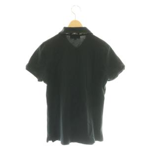 BURBERRY BLUE LABEL ポロシャツ 半袖 38 ブラック /DF ECE003