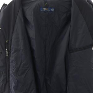 POLO RALPH LAUREN 中綿コート ステンカラーコート XS ネイビー /ES ECE003