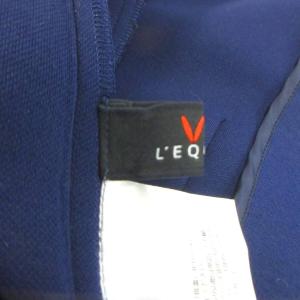 L'EQUIPE YOSHIE INABA ジャケット 上着 38 青 ブルー テーラードカラー 長袖 パッチポケット /GR ECA003