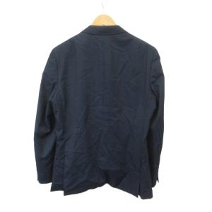 BEAUTY&YOUTH UNITED ARROWS テーラードジャケット 上着 ウール 50 ネイビー 紺 無地 長袖 /PP ECA003