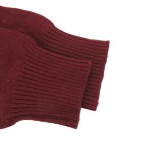 YVES SAINT LAURENT ヴィンテージ ニット セーター 長袖 ウール M 赤 ワインレッド ボルドー /JS ECA003