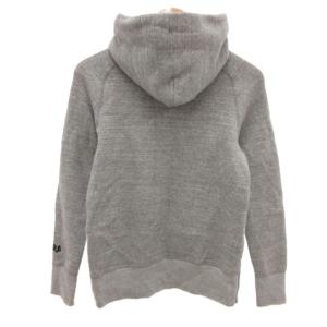 AMERICANA スウェットパーカー トレーナー 裏起毛 プリント グレー /JS ECA003