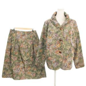 LIBERTE スーツ セットアップ ジャケット バスト90?94(15) スカート ウエスト80(15)