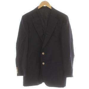 ジャケット ウール ネイビー ダブルブレスト
