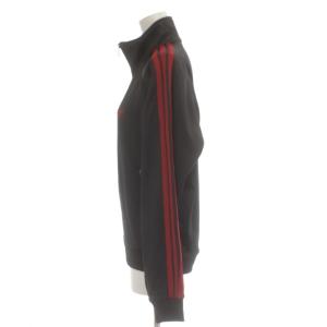adidas ジャージ セットアップ トラックジャケット パンツ  S 黒 ブラック 赤 レッド 長袖  /GP GY58