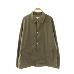 ステンカラージャケット XL カーキ アウター ワンカラー /BB GY59