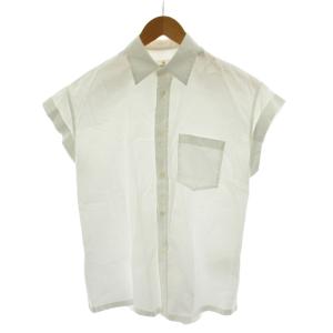 DELUXE BRAND シャツ 半袖 コットン XS 白 ホワイト G28WP021.A1 /AN28