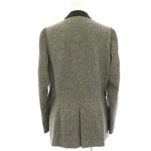 LANVIN SPORT テーラードジャケット シングル 3B ウール 絹 シルク混 40 グレー S2J4785 /HN GY53