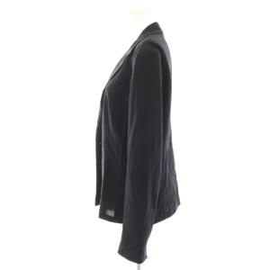 Max Mara テーラードジャケット シングル 1B ウール 薄手 42 紺 ネイビー /HN GY53