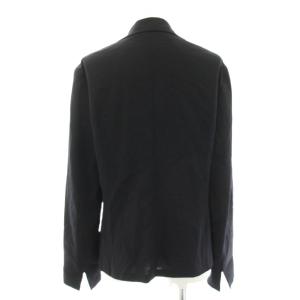 Max Mara テーラードジャケット シングル 1B ウール 薄手 42 紺 ネイビー /HN GY53