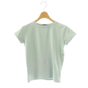 Tシャツ L ライトブルー ライトグレー 無地 ラウンドネック 半袖 /OK OS GY49