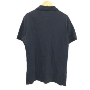 ARMANI COLLEZIONI ポロシャツ M 紺 ネイビー 半袖 無地 ポロカラー /GR GY99