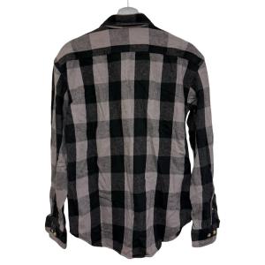 Carhartt ネルシャツ バッファローチェック M 灰 グレー 黒 ブラック /MZ GY99