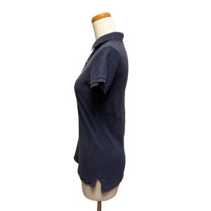 Polo by Ralph Lauren スキニー ポロシャツ ビッグポニー 鹿の子 コットン M 紺 ネイビー /MZ GY99