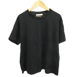 Tシャツ  黒 ブラック 無地 ラウンドネック 半袖 ECB002 /KV ECB002