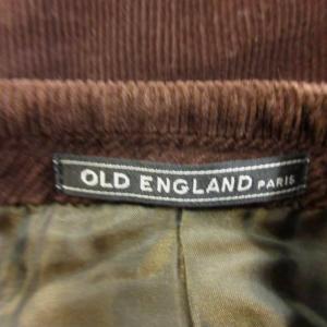 OLD ENGLAND テーラードジャケット 上着 38 茶 ブラウン 長袖 コーデュロイ /YU GY99