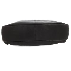 Calvin Klein ショルダーバッグ レザー 黒 ブラック ジッパーポケット ファスナー開閉 /YF GY99