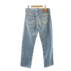 Levi's デニムパンツ ボタンフライ W32 L32 ライトブルー