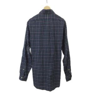 RALPH LAUREN シャツ XL 紺 ネイビー チェック柄 ボタンダウンカラー 長袖 /NP MA