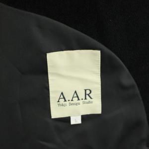 Yohji Yamamoto AAR ステンカラーコート L ブラック X560514