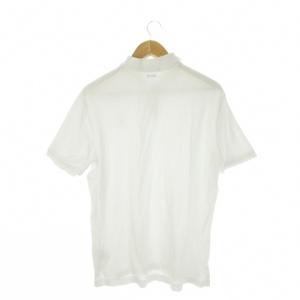 POLO RALPH LAUREN ポロシャツ M CLASSIC FIT 白 ホワイト ポロカラー 半袖 ロゴ刺繍 /CK21 ECD003