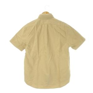 POLO RALPH LAUREN RL UNTUCKED FIT シャツ M CLASSIC FIT ベージュ 半袖 ボタンダウンカラー