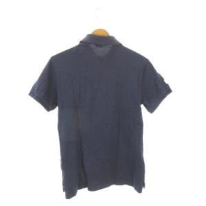 Polo by Ralph Lauren ポロシャツ 鹿の子 M SLIM FIT 紺 ネイビー ポロカラー 半袖 ビッグポニー /MN42 ECD003