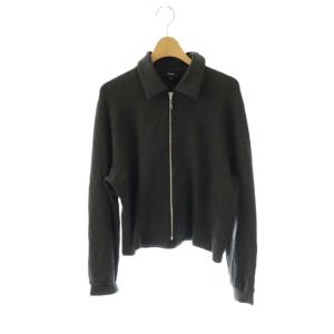 Double Knit N Zip Up Jacket ジャケット ブルゾン ジップアップ S グレー