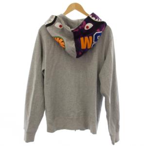 Giant Shark Purple Camo Full Zip Hoodie