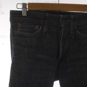 DENHAM RAZOR SLIM FIT デニム ジーンズ W27 青 ブルー 無地 スキニーフィット 長ズボン 01-16-11-11-049