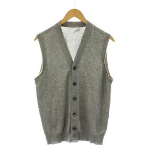 ベスト カシミヤ 50 グレー