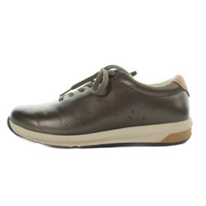 ローカットスニーカー シューズ 厚底 US7.5 24cm シルバーカラー /BB ECE004