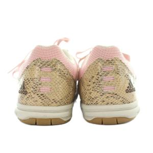adidas ローカットスニーカー シューズ 切替 US6 24cm ベージュ ピンク タグ付き /BB ECE004