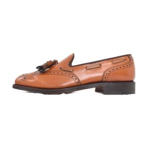 REGAL East Coast Collection タッセル パンチング ローファー 24.5 茶 ブラウン ECE004