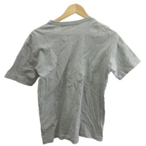 PLAY Comme des Garçons Tシャツ M グレー 半袖 ラウンドネック ロゴプリント /NP ECE004