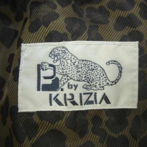 KRIZIA ダウンコート ミドル丈 M 黒 ブラック 長袖 スタンドカラー キルティング /YU ECE004