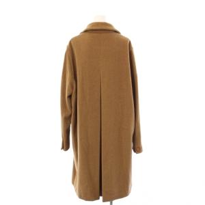 SPORT MAX ロングコート ウール カシミヤ混 44 キャメル