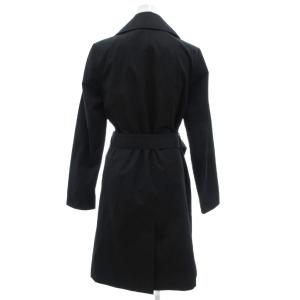 MICHAEL Michael Kors 美品 トレンチコート ダブルブレスト XS スタッズ装飾 ベルト付き 総裏地 黒 ブラック /KB GY62