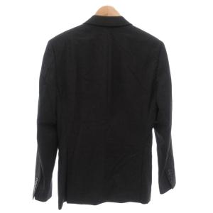 DOLCE&GABBANA スーツ セットアップ シングル ビジネス ジャケット パンツ ウール 46 黒 ブラック /FF GY62