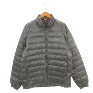Sport Lifestyle ダウンジャケット XO グレー 長袖 スタンドカラー 無地 903137