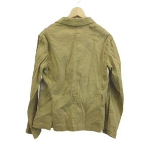 BEAMS BOY セットアップ スーツ  リネン混  ベージュ テーラードカラー 長袖 ドローストリングウエスト /RY