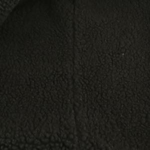 n(n) BY NUMBER (N)INE 裏ボアジャケット ブルゾン チェック柄 3 ブラック ホワイト /ES ECD001