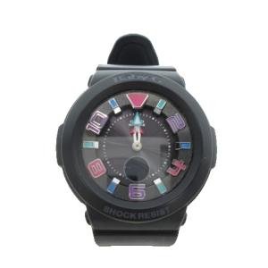 腕時計 電波ソーラー BGA-1601-1BJF 黒 ブラック /AH17 GY59