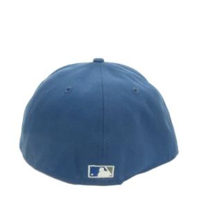 NEW ERA 59FIFTY ニューヨーク メッツ キャップ 帽子 60.6cm 7 5/8 青 ブルー ロゴ刺繍 ステッカー