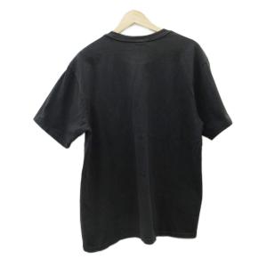 STUSSY Tシャツ カットソー L チャコールグレー 半袖 ロゴ プリント /SM2 ECC004