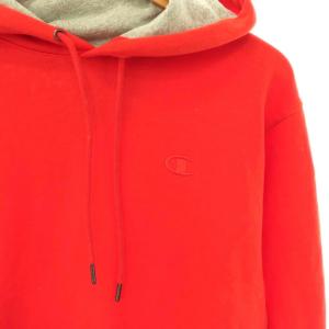 Champion スウェット L レッド