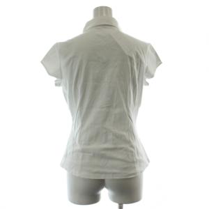 NARA CAMICIE カットソー 1 白 フレンチスリーブ フリル /GG ECB004